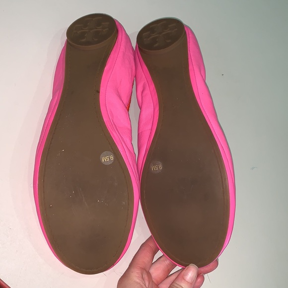 Tory Burch Eddie Bow Flats. Women’s size 9.5 - Picture 3 of 7
